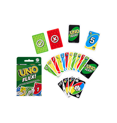 UNO Kartenspiel Original Mattel 2-10 Spieler Familie Spiel 112