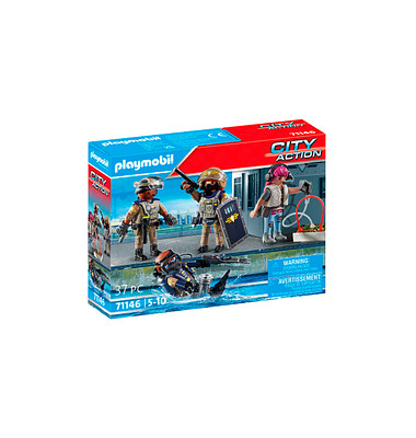 Playmobil City Action 71146 SWAT-Figurenset Spielfiguren-Set