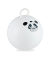 relaxdays Hüpfball Panda weiß mit Motiv, Ø 45,0 cm,