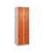 CP Spind Classic Plus reinorange, lichtgrau 080300-20-S10000, 4 Schließfächer 60,0 x 50,0 x 185,0 cm
