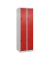 CP Spind Classic Plus lichtgrau, verkehrsrot 080300-20-S10002, 4 Schließfächer 60,0 x 50,0 x 185,0 cm