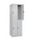 CP Spind Classic Plus lichtgrau 080300-20-S10008, 4 Schließfächer 60,0 x 50,0 x 185,0 cm
