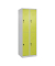 CP Spind Classic Plus clowngrün, lichtgrau 080300-20-S10009, 4 Schließfächer 60,0 x 50,0 x 185,0 cm