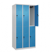 CP Spind Classic Plus lichtblau, lichtgrau 080300-30-S10004, 6 Schlie&szlig;f&auml;cher 90,0 x 50,0 x 185,0 cm
