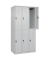 CP Spind Classic Plus lichtgrau 080300-30-S10008, 6 Schließfächer 90,0 x 50,0 x 185,0 cm