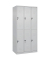 CP Spind Classic Plus lichtgrau 080300-30-S10008, 6 Schließfächer 90,0 x 50,0 x 185,0 cm