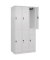 CP Spind Classic Plus verkehrsweiß 080300-30-S10012, 6 Schließfächer 90,0 x 50,0 x 185,0 cm