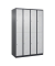 CP Spind Classic Plus anthrazitgrau, lichtgrau 080300-40-S10022, 8 Schließfächer 120,0 x 50,0 x 185,0 cm