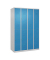 CP Spind Classic Plus lichtblau, lichtgrau 080300-40-S10030, 8 Schließfächer 120,0 x 50,0 x 185,0 cm