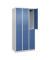 CP Spind Classic Plus lichtgrau, fernblau 080300-30-S10029, 6 Schließfächer 90,0 x 50,0 x 185,0 cm