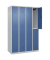 CP Spind Classic Plus lichtgrau, fernblau 080300-40-S10032, 8 Schließfächer 120,0 x 50,0 x 185,0 cm