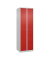 CP Spind Classic Plus lichtgrau, verkehrsrot 080300-20-S10040, 4 Schließfächer 60,0 x 50,0 x 185,0 cm
