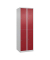 CP Spind Classic Plus lichtgrau, rubinrot 080300-20-S10046, 4 Schließfächer 60,0 x 50,0 x 185,0 cm