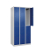 CP Spind Classic Plus lichtgrau, enzianblau 080300-30-S10046, 6 Schließfächer 90,0 x 50,0 x 185,0 cm