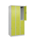 CP Spind Classic Plus clowngrün, lichtgrau 080300-30-S10047, 6 Schließfächer 90,0 x 50,0 x 185,0 cm
