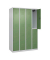 CP Spind Classic Plus lichtgrau, resedagrün 080300-40-S10053, 8 Schließfächer 120,0 x 50,0 x 185,0 cm