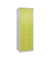 CP Spind Classic Plus clowngrün, lichtgrau 080300-20-S10057, 4 Schließfächer 60,0 x 50,0 x 185,0 cm