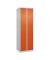 CP Spind Classic Plus reinorange, lichtgrau 080300-20-S10061, 4 Schließfächer 60,0 x 50,0 x 185,0 cm