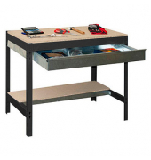 Werkbank SIMONWORK anthrazit 1 Schublade 151,0 x 76,0 x 84,2 cm