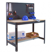 Simonrack Werkbank SIMONWORK anthrazit 151,0 x 61,0 x 144,5 cm