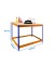 Simonrack Werkbank SIMONWORK BASIC 1 orange, blau 120,0 x 60,0 x 90,0 cm