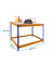 Simonrack Werkbank SIMONWORK BASIC 1 orange, blau 120,0 x 75,0 x 90,0 cm