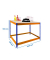 Simonrack Werkbank SIMONWORK BASIC 1 orange, blau 180,0 x 90,0 x 90,0 cm