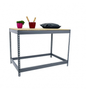 Simonrack Werkbank SIMONWORK BASIC 1 grau 120,0 x 60,0 x 90,0 cm