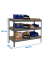 Simonrack Werkbank SIMONWORK BASIC 3 grau 150,0 x 60,0 x 90,0 cm