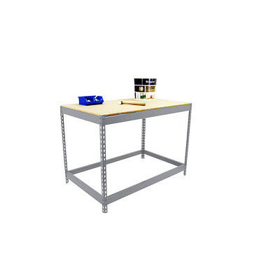 Simonrack Werkbank SIMONWORK BASIC 1 silber 210,0 x 60,0 x 90,0 cm