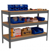 Simonrack Werkbank SIMONWORK BASIC 3 silber 120,0 x 90,0 x 90,0 cm