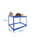 Simonrack Werkbank SIMONWORK BASIC 1 blau 210,0 x 60,0 x 90,0 cm