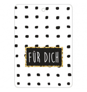 LUMA Geschenkanhänger mehrfarbig für Dich