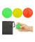 relaxdays Handtrainer gelb, rot, grün