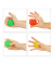 relaxdays Handtrainer gelb, rot, grün