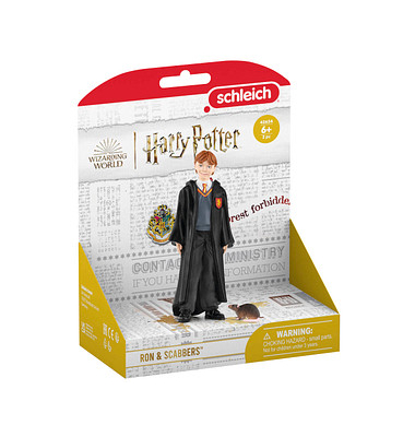 Schleich Harry Potter 42634 Ron Weasley und Krätze Spielfigur