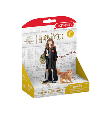 Schleich Harry Potter 42635 Hermine Granger und Krummbein Spielfigur