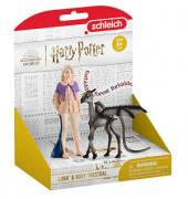 Schleich Harry Potter 42636 Luna Lovegood und Baby Theastral Spielfigur