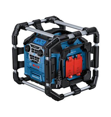 BOSCH Professional GPB 18V-5 C Baustellenradio blau, schwarz