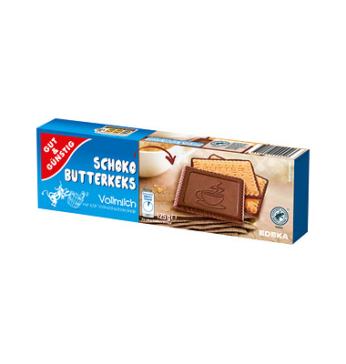 Schoko-Butterkeks Vollmilch Kekse Schoko-Butterkeks Vollmilch Kekse