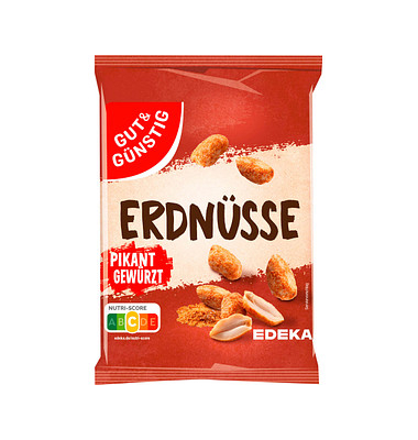 GUT&GÜNSTIG pikant gewürzt Erdnüsse 150,0 g