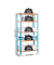 Simonrack Schwerlastregal MADERCLICK 5 8435104912768 orange, blau, braun 90,0 x 30,0 x 180,0 cm
