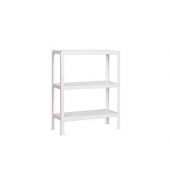 Simonrack Schwerlastregal SIMONHOME CLICK PLUS 3 8435104938904 weiß 80,0 x 30,0 x 90,0 cm