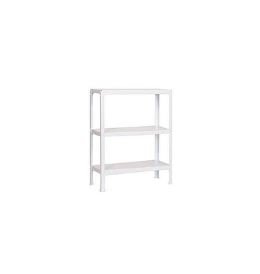 Simonrack Schwerlastregal SIMONHOME CLICK PLUS 3 8435104938904 weiß 80,0 x 30,0 x 90,0 cm
