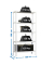 Simonrack Schwerlastregal SIMONHOME CLICK PLUS 5 8435104938980 weiß 100,0 x 30,0 x 180,0 cm