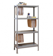 Simonrack Schwerlastregal FILECLICK MINI 4 8435104939352 grau 80,0 x 36,0 x 160,0 cm