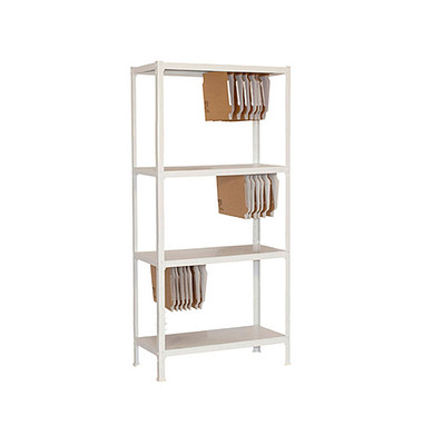 Simonrack Schwerlastregal FILECLICK MINI 4 8435104939369 weiß 80,0 x 36,0 x 160,0 cm