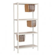 Simonrack Schwerlastregal FILECLICK PLUS 4 8435104939420 weiß 100,0 x 36,0 x 160,0 cm