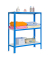 Simonrack Schwerlastregal SIMONHOME CLICK COLOR PLUS 3 8435104940259 blau, weiß 100,0 x 30,0 x 90,0 cm