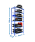 Simonrack Schwerlastregal SIMONCLICK 6 8435104953907 blau, weiß 90,0 x 40,0 x 250,0 cm